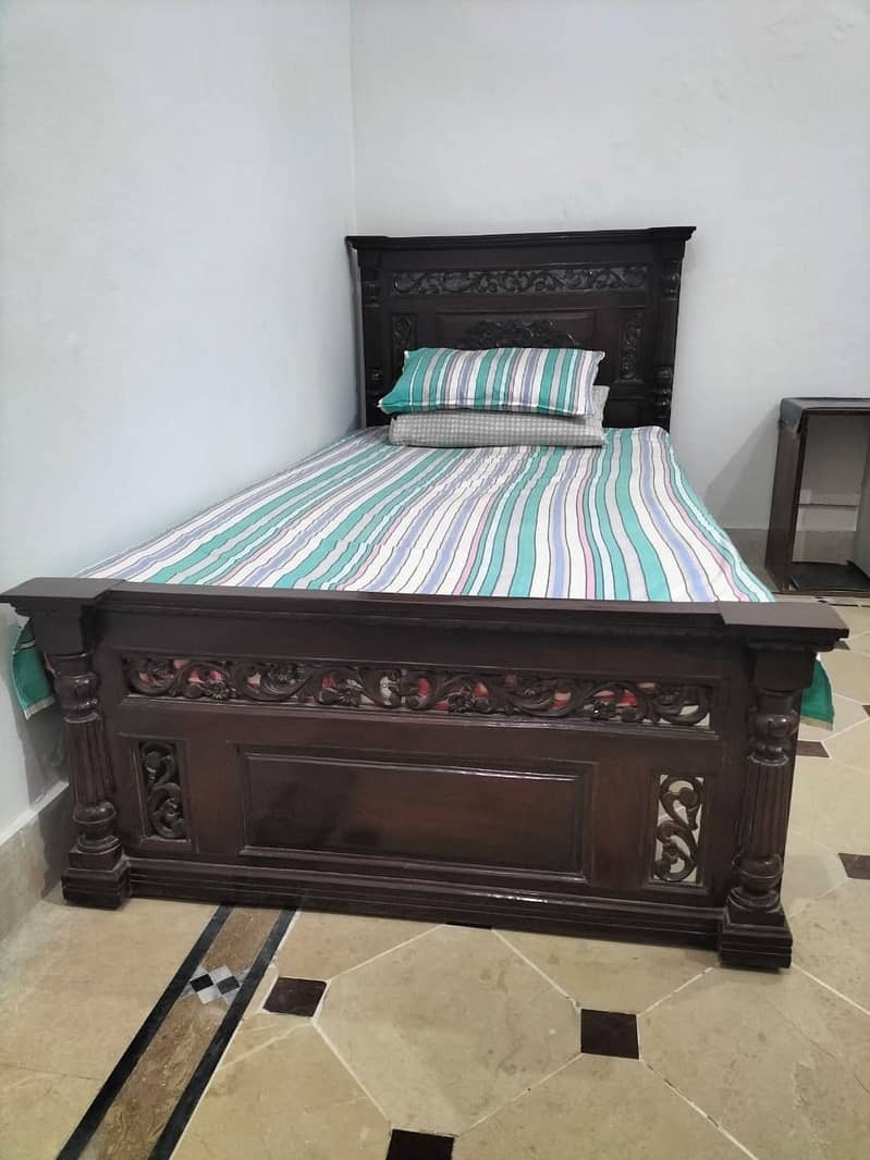 Chinioti Pure wood single beds 2