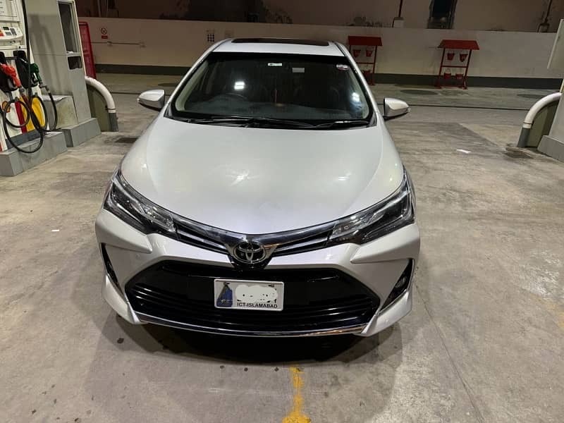 Toyota Altis Grande 2023 with Black Interior 1