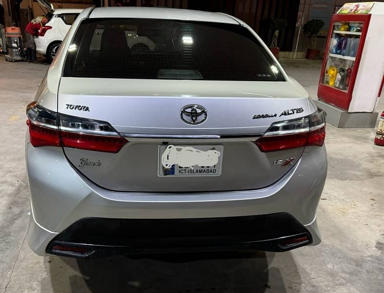 Toyota Altis Grande 2023 with Black Interior 3