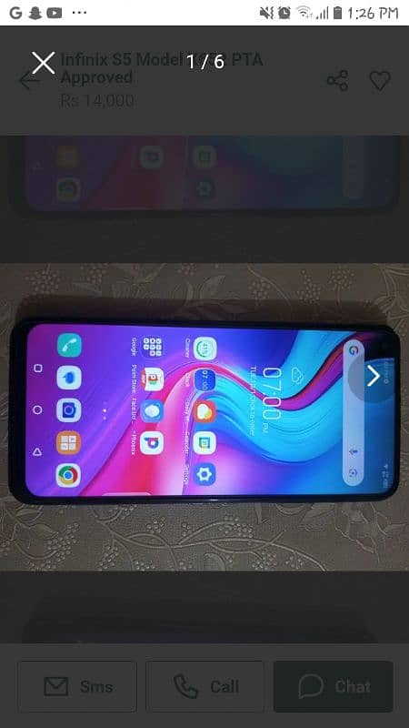 Infinix S5 || 4 RAM. 64 ROM. 0