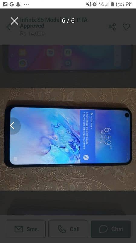 Infinix S5 || 4 RAM. 64 ROM. 1