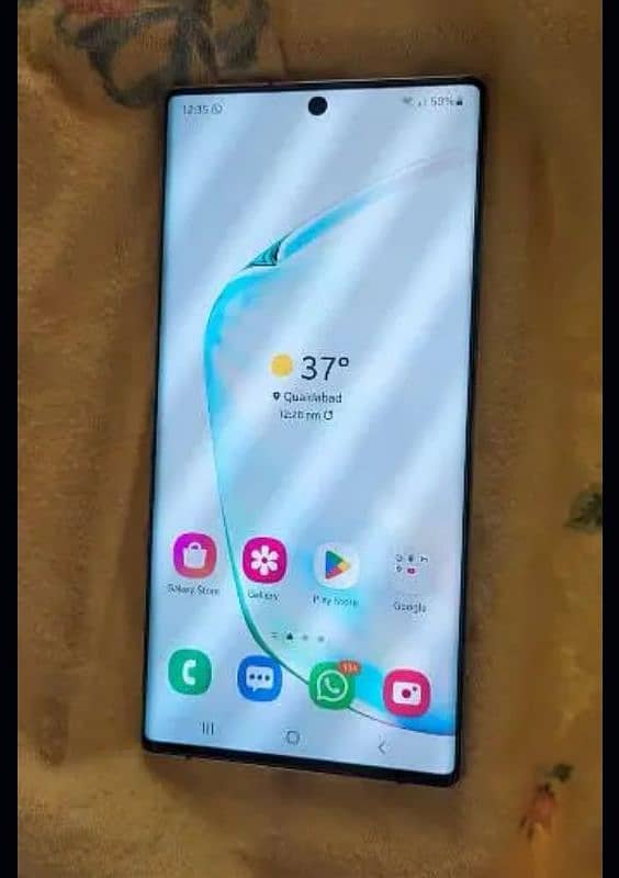 Samsung Galaxy Note 10+ 5G PTA Approve dual Sim Fresh Condtion Ok 1