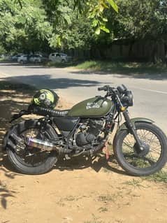 GS150 Modified into Royal Enfield Bullet