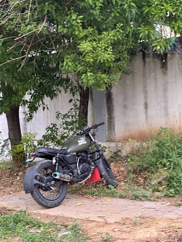 GS150 Modified into Royal Enfield Bullet 3