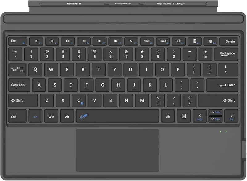 Arteck Microsoft Surface Pro 7 Wireless Keyboard with Touchpad 1