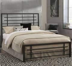 Iron bed / iron bed dressing side table / Double bed /Bed /  Furniture