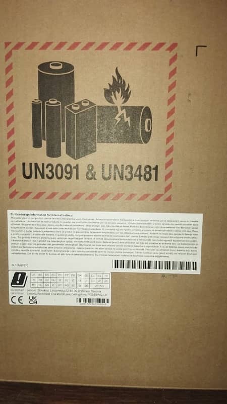 Lenovo new box pack inactive 2