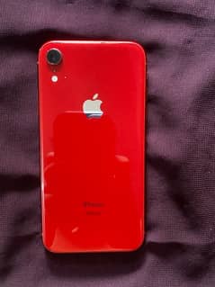 IPHONE XR NON PTA WATER PACKED 10/10 ALL OK 77 BATTERY HEALTH 0