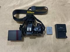 Nikon d5300 with Af-p 18-55mm VR lens and accessories(Not exchange).