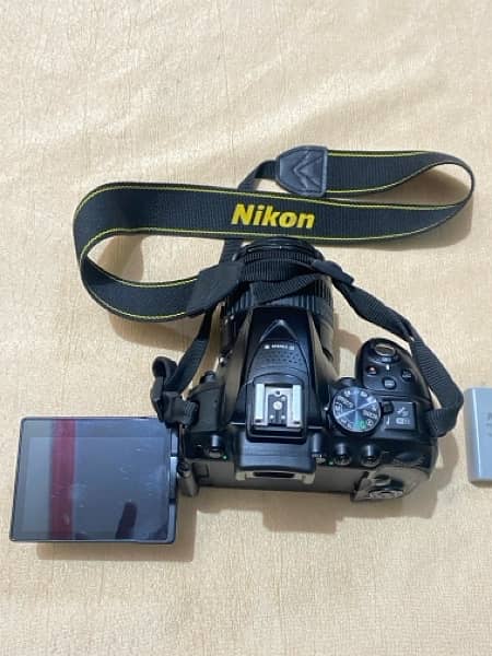 Nikon d5300 with Af-p 18-55mm VR lens and accessories(Not exchange). 2