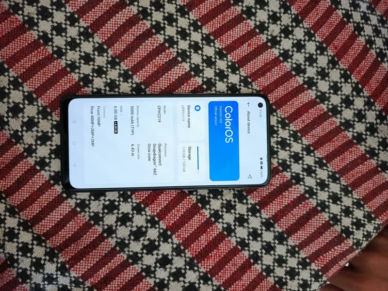 OPPO f19 with box 6/128 6