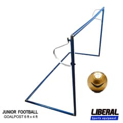 Liberal Junior Football Goal, Foldable Football Goal for Garden, 6 ft