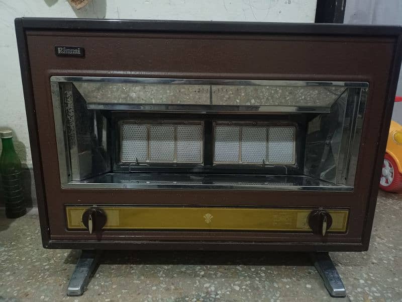 Rennai Ceramic Gas Heater Japan Made 0