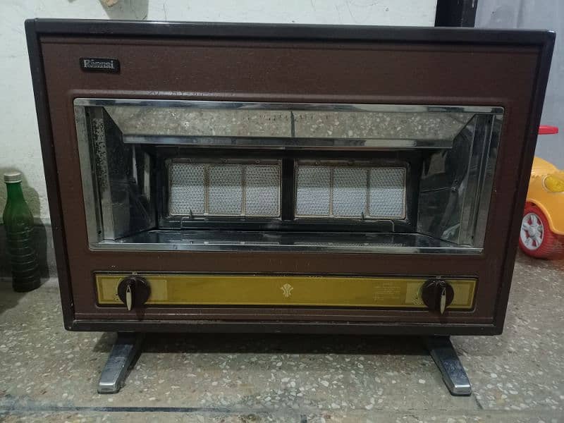 Rennai Ceramic Gas Heater Japan Made 1