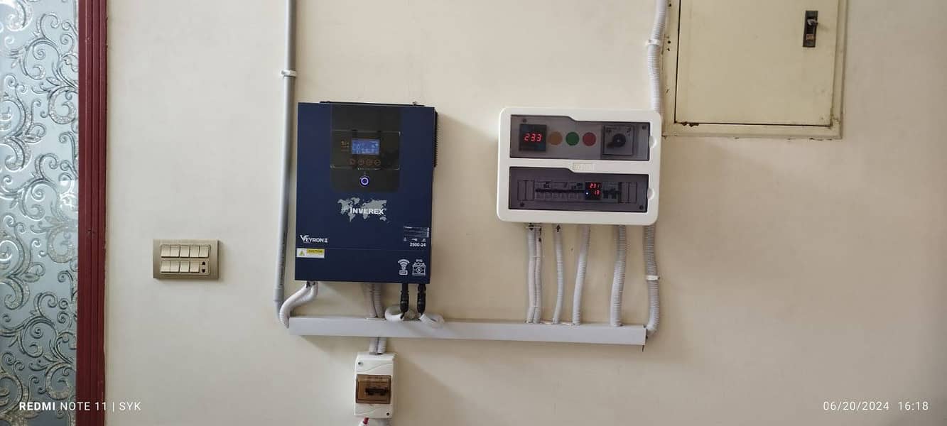 Solar System Installation and Electric Panel Wiring & Designer 8