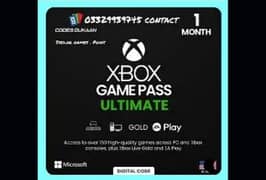 Xbox game pass ultimate