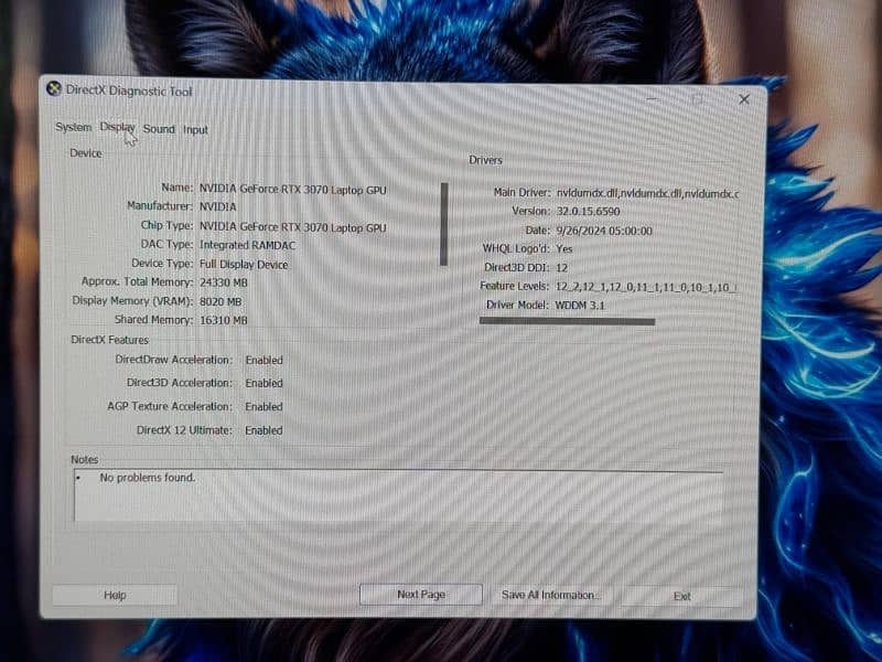 Lenovo legion 7 (Ryzen 7 5800h) 32gb ram, 1TB Ssd (RTX 3070 8gb) 5