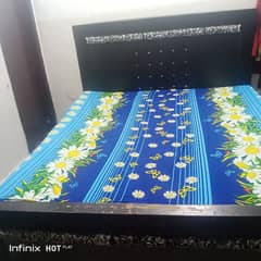 king size wood bed without matres 22000