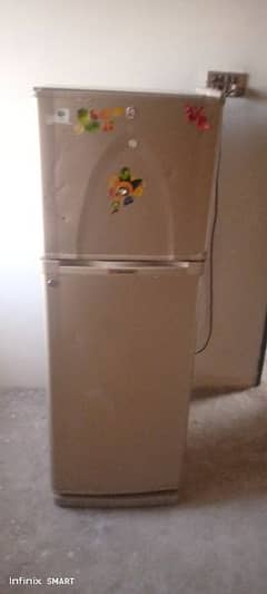 medium size dowlence fridge