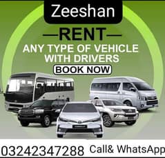 Rent a Car/Karachi to All pakistan