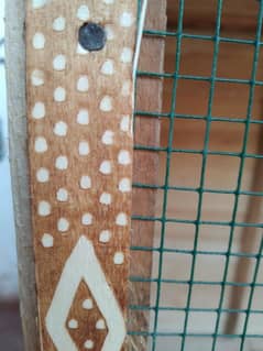 1 WOOD CAGES