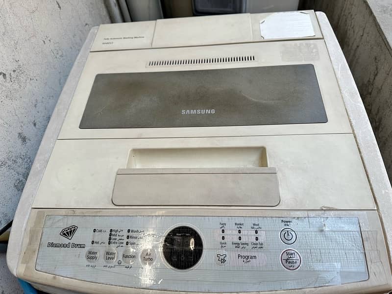 Samsung front load automatic washing machine 1