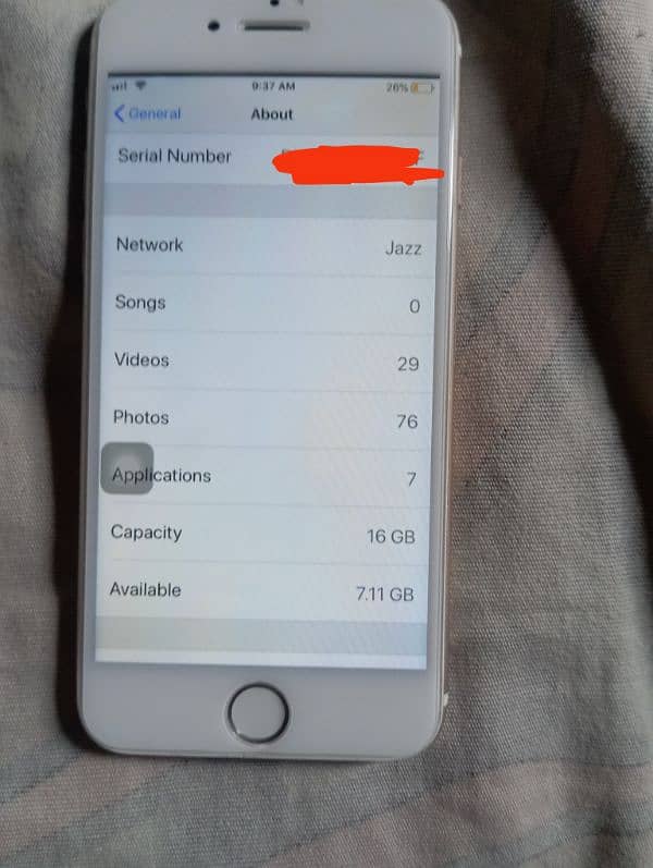 iPhone 6 pta approved 16 GB 2