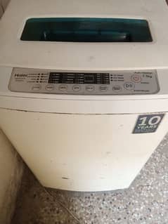 Haier automatic machine  sale 7.5 kg urgent for cash 28000/-