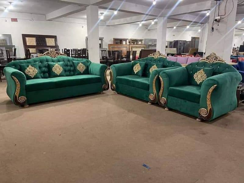 sofa set | Wooden sofa | Velvet sofa | Luxury sofa  | 6 sofa  |modren 2