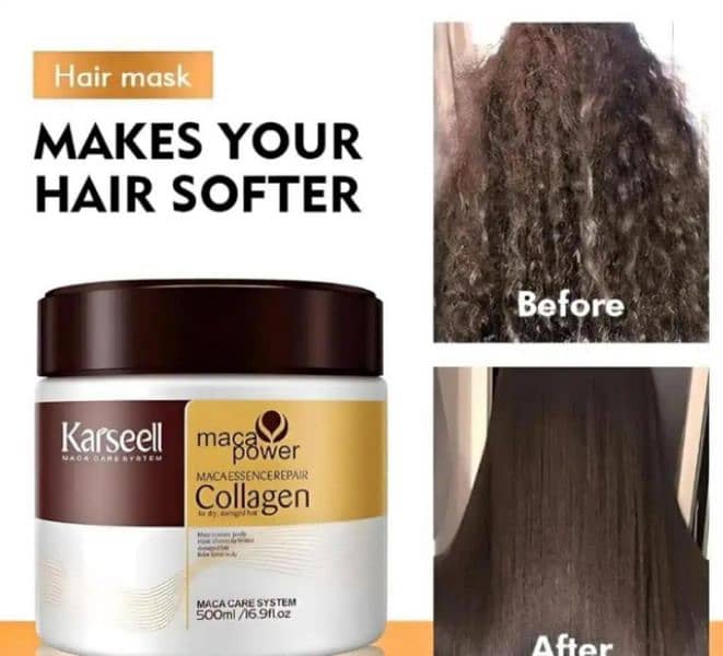 hair keratin cream treatment hair marks 1