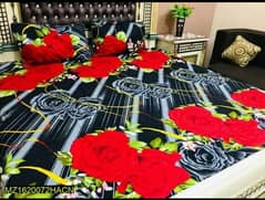 3 pcs cotton sotton patchwork bed sheet