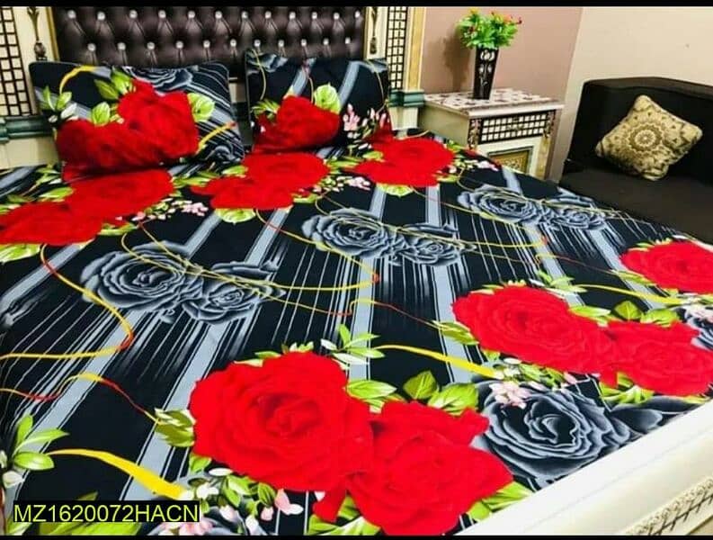 3 pcs cotton sotton patchwork bed sheet 0