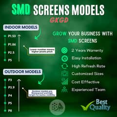 P4 Outdoor SMD | P2.5 Indoor SMD LED | SMD Screen Dealers in Pakistan