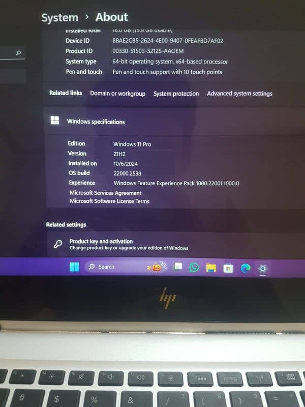 HP Elite book X360 830 G2 4