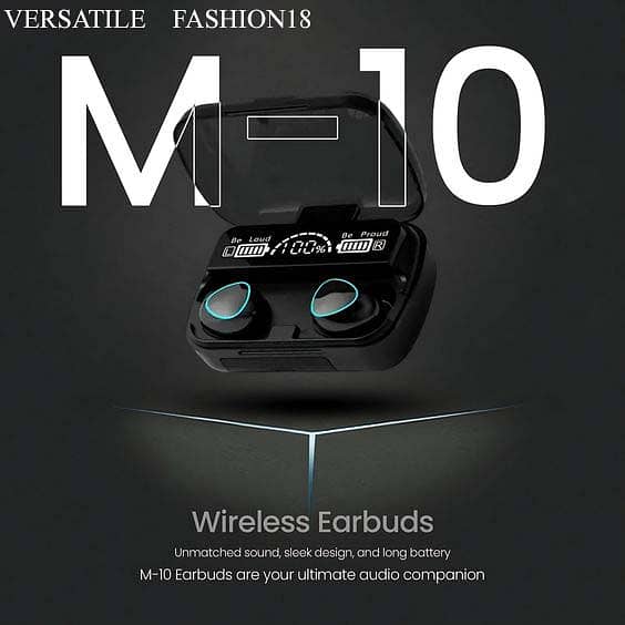 M10 TWS Wireless Bluetooth Earbuds 0