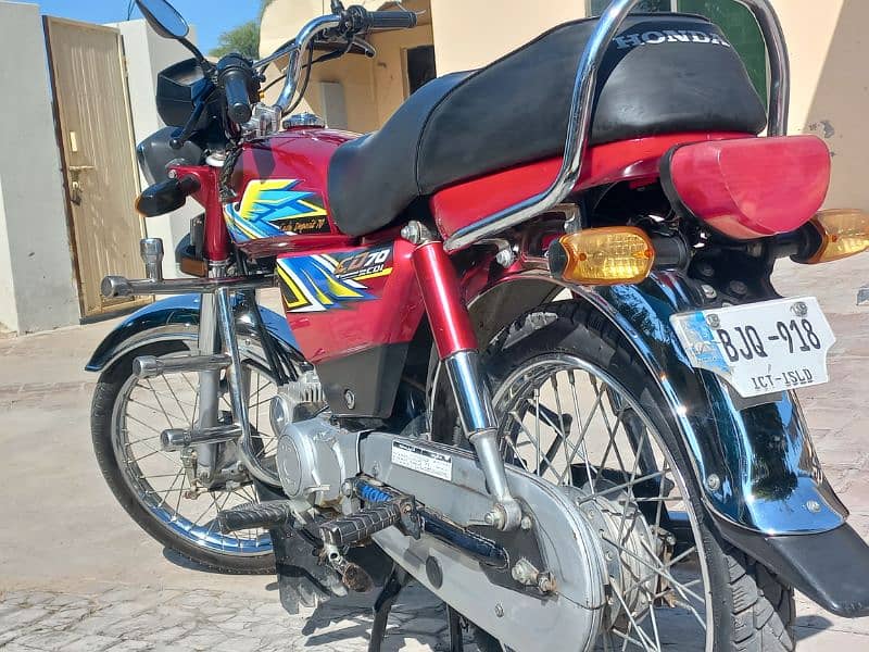 Honda cd 70 isb registered own name 1