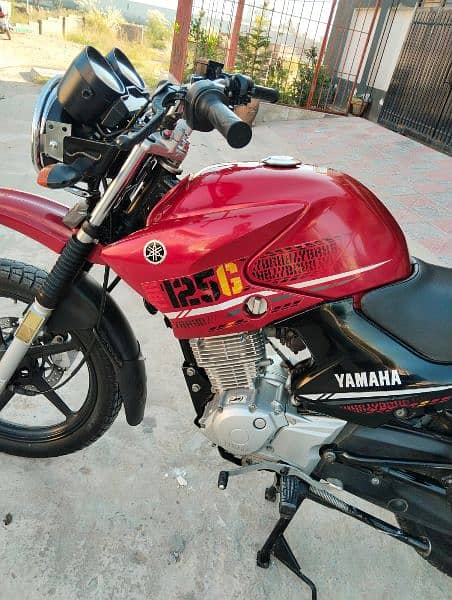 YAMAHA YBR G  MODEL 2021/22 REGISTER ALL PUNJAB  CONDITION GOOD 3