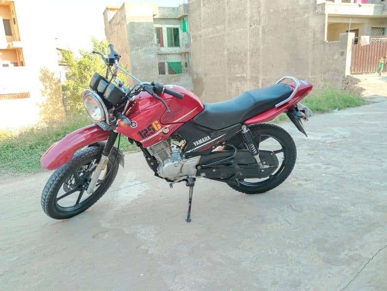 YAMAHA YBR G  MODEL 2021/22 REGISTER ALL PUNJAB  CONDITION GOOD 10