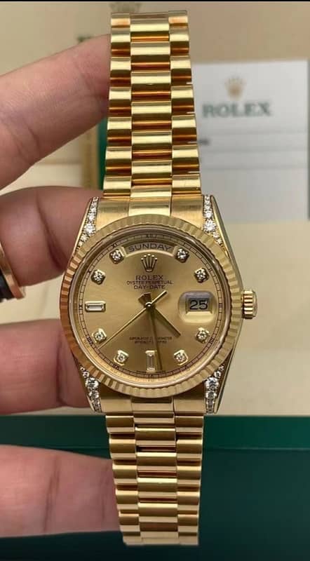 WATCH BUYER / Rolex President Chopard Cartier Rado Breitling IWC Omega 0