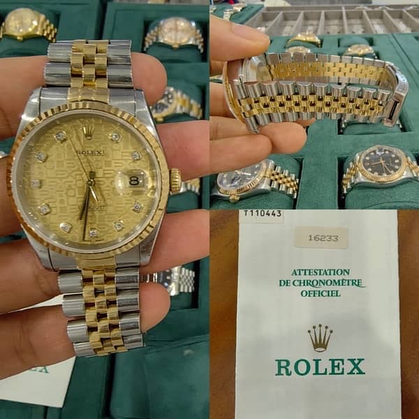 WATCH BUYER / Rolex President Chopard Cartier Rado Breitling IWC Omega 12