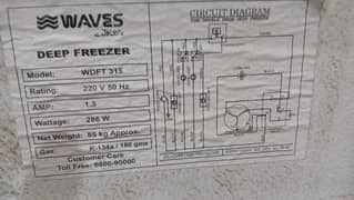 Dawlance deep freezer 0