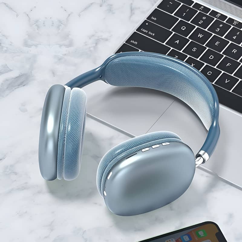 P9 Wireless Bluetooth Headphones: Act-Noise Cancellation, Built-in Mic 11