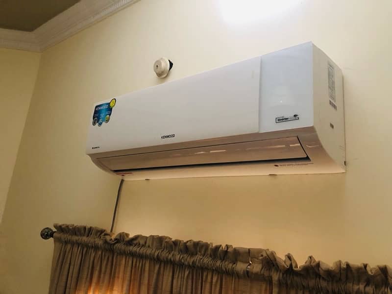 Kenwood FULL DC inverter AC run on just 1.7 Ampere 15 days used 4