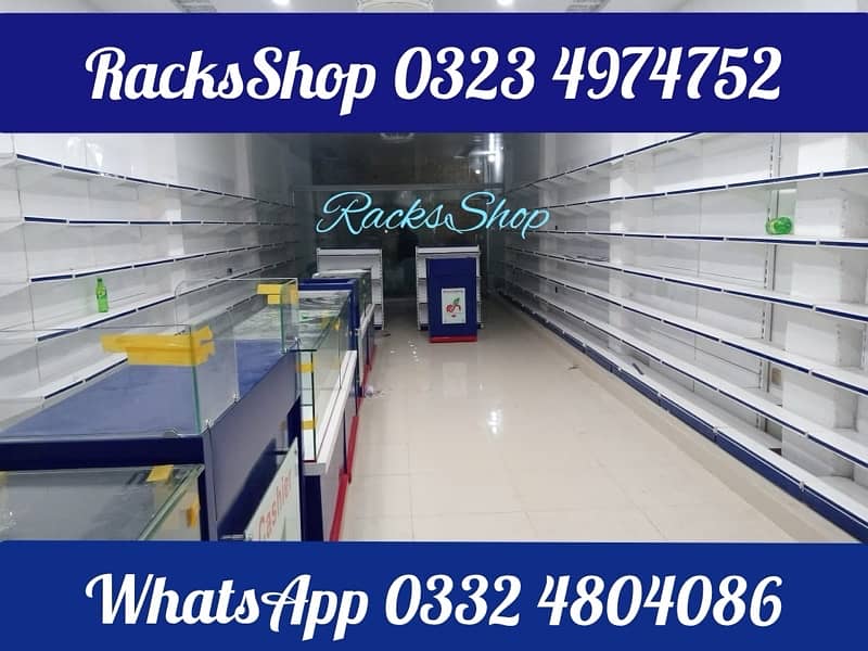 Pharmacy wall Rack/ pharmacy counters/ Store Rack/ POS/ cash counter 13