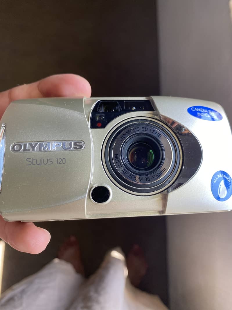 Olympus Stylus 120 New camera not used (read description) 2