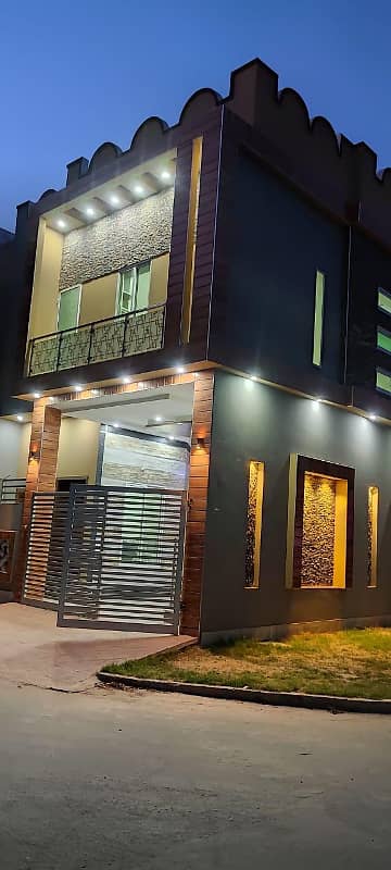 3 double story corner new house for sale four season housing society sumandri road Faisalabad 3