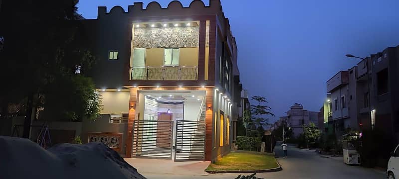 3 double story corner new house for sale four season housing society sumandri road Faisalabad 5