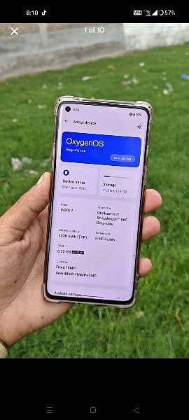 One Plus 8 8gb 128gb PTA approved official screen crick 90tps PUBG 9