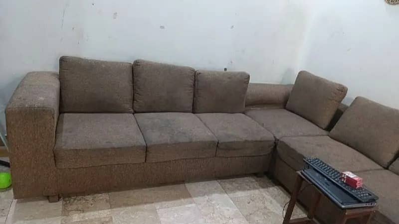 Corner sofa set/L shaped sofa set/ 7 seater L-shaped/7 seater sofa set 2