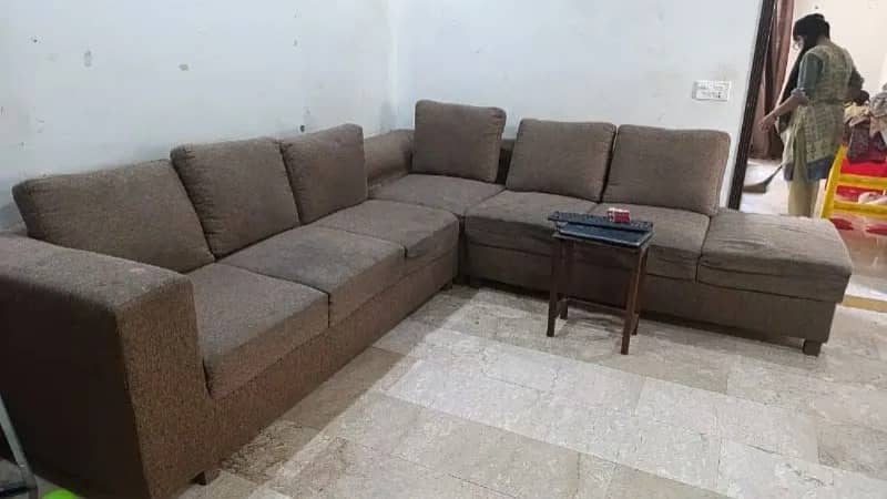 Corner sofa set/L shaped sofa set/ 7 seater L-shaped/7 seater sofa set 3